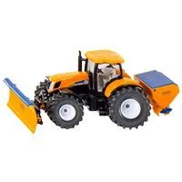 SUPER Traktor mit Räumschild und Streuer, Modellfahrzeug