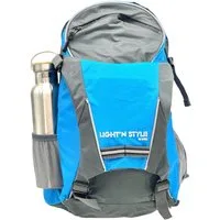 Luna24 simply great ideas... Freizeitrucksack Rucksack mit LED-Richtungsanzeiger und Handsender, 18 Ltr., blau