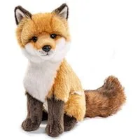 Teddys Rothenburg Kuscheltier Fuchs sitzend rotbraun/weiß 27 cm Plüschfuchs