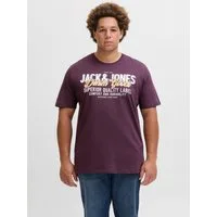 Jack & Jones PlusSize T-Shirt JJELOGO TEE SS ONECK 2 COL AW25 NOOS PLS