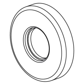 Rosette 3/4" D60x10.7 Ms, chromeline,635874 635874