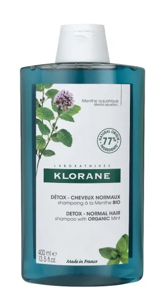 Klorane Detox Shampoo With Organic Mint.