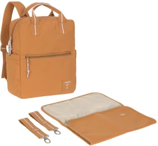 Lässig Little One & Me Square Rucksack groß, Karamell