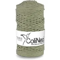 ColiNea Kordel, Geflochtene Baumwollkordel 3mm 100m