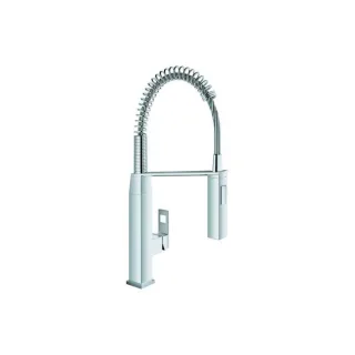 Grohe Eurocube Küchenarmatur 31395000 chrom, C-Auslauf, mit Profibrause