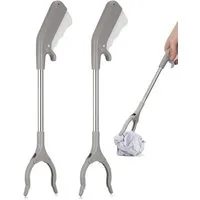 FELIXLEO Greifzange 2 Stück Greifzange 40cm Müllzange Aluminium, 1-tlg.