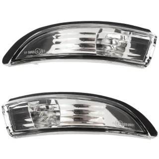 Spiegelblinker Spiegel Außenspiegel Blinker Seitenblinker LINKS 8A61-13B381-AC 8A61-13B382-AC 8A6113B381AC 8A6113B382AC für Ford Fiesta MK7 2008-2017 / B-Max ab 2012-