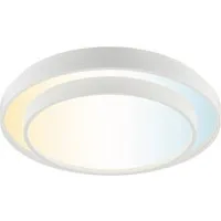 Brilliant LED Deckenleuchte Faruz, CCT - über Fernbedienung, Dimmfunktion, Nachtlichtfunktion, Timerfunktion, LED fest integriert, warmweiß - kaltweiß, Ø 37 cm, 2230 lm, 3000-6500 K, 10,1 W, besonders effizient