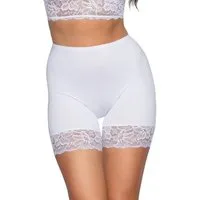 Alkato Lange Unterhose Longpants mit Spitze Miederpants Unterhosen mit Bein