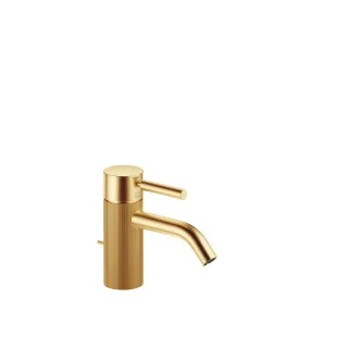 Dornbracht Waschtisch-Einhandbatterie mit Ablaufgarnitur META 33504660 Gold gebürstet (PVD),33504660 33504660-37