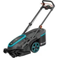 GARDENA Akkurasenmäher 1464620 PowerMax Duo - 46/36V - Akku Rasenmäher - grau