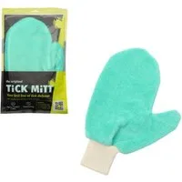TiCK MiTT Zeckenschutzmittel Zeckenhandschuh - Alternative zum Zeckenhalsband für Hunde / Katzen, Wiederverwendb. Zecken-Handschuh für Mensch & Tier