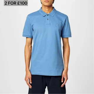 Boss - "Passenger" Poloshirt für Herren (Himmelblau)
