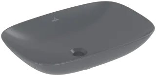 Villeroy & Boch Aufsatzwaschbecken Loop & Friends 4A5 001 620x420x150mm Graphite CeramicPlus, 4A5001 4A5001i4