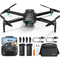 HOLY STONE GPS Drohne für Erwachsene – 4K EIS Kamera + 60 Min Flugzeit Drohne (Faltbare RC Modelle mit 60 Min Flugzeit)