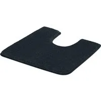 Kleine Wolke Badematte Meadow, Badvorleger, Badezimmer Teppich, Höhe 30 mm, rutschhemmend beschichtet, fußbodenheizungsgeeignet, Polyester, quadratisch, WC Vorleger mit Ausschnitt, Badteppich, Uni Farben