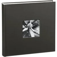 Hama Fotoalbum Jumbo Fotoalbum 30 x 30 cm, 100 Seiten, Album, Schwarz