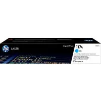 HP HP original Toner, 117A cyan W2071A Tintenpatrone (Packung, 1-tlg., original Laser Jet Toner Kartusche 117 cyan)