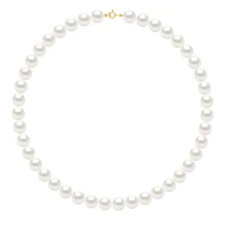 CHOKER - Echte Süßwasser-Zuchtperlen rund 10-11 mm