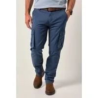 Boston Park Cargohose Cargohose Bauchfit Regular Fit Streifen