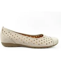 Gabor Soft Nubuk leinen Ballerina
