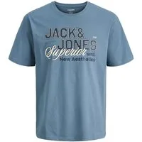 Jack & Jones PlusSize T-Shirt JJElogo (1-tlg) Plain/ohne Details
