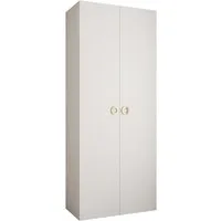 ABIKS MÖBEL Drehtürenschrank COMO 1 Schlafzimmerschrank mit Kleiderstange und Regalen