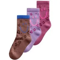 Next Kurzsocken Söckchen mit Polstersohle und Baumwolle, 3er-Pack (3-Paar)