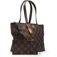 GABRIELLA G By Gabriella Gucci Shopper TIZIANA, Damen Umhängetasche, Handtasche, Tragetasche mit Logoverzierung