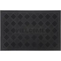 Kayoom Fußmatte Elegant Entry 325, rechteckig, Höhe: 6 mm, Türmatte, Gummi, Eingang, Welcome