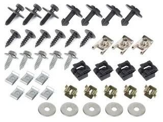 Unterfahrschutz Motor Befestigung Clips für Audi A6 4B C5 / A6 4F C6 / Allroad