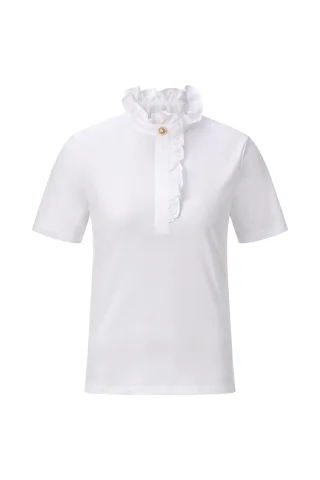 Rich & Royal - Mat Mix T-Shirt white - Gr. - S