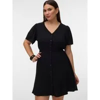 Vero Moda Curve Minikleid VMCALBA SS SHORT DRESS WVN NOOS CUR Viskose, regular fit