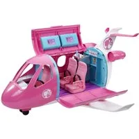 Barbie Spielzeug-Flugzeug Reise Traumflugzeug, (18-tlg)