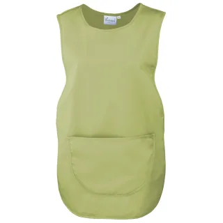 Premier Ladies/Womens Pocket Tabard (2er-Pack) (Limette)