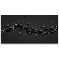 Tulup Glasbild Glasbilder Wanddekoration Bilder Fotobilder Bild XXL 140 cm x 70 cm, Diamant, Malerei auf gehärtetem Glas