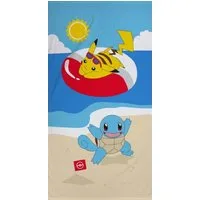 Halantex Handtücher POKEMON PIKACHU Duschtuch Strandtuch Badetuch 70 x 140 cm, (1 Duschtuch, 1-St), Langlebig