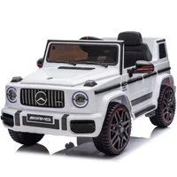 LALAHO Elektro-Kinderauto Kinder Elektroauto AMG G63 Elektrofahrzeuge Geländewagen Fernsteuerung, 12V/7AH 2.4GHZ Enthalten sind Akku, Ladegerät und Fernbedienung