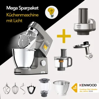 Kenwood Küchenmaschine Titanium Chef Patissier XL KWL90.594SI...