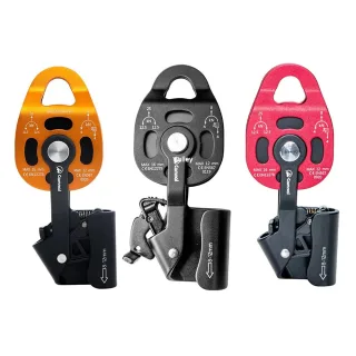 Climbing Lifting Pulley Aviation Grade Aluminum Universal Rope 8-12mm Rock Climbing Outdoor Rescue Heavy Object Transpor