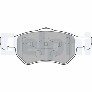 Delphi Bremsbel?ge vorne Chrysler Grand Voyager Dodge Caravan