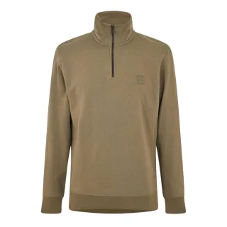 Boss - Sweatshirt für Herren, Frottee (Grün)