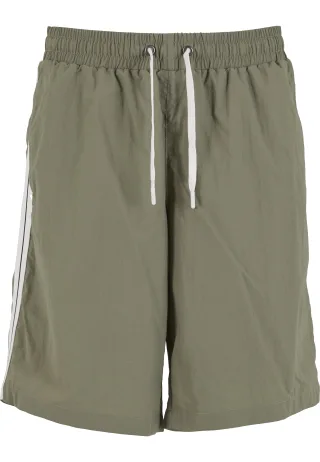 URBAN CLASSICS Badeshorts "Urban Classics Board Shorts With Patched Stripe"