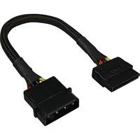 SATA Stromadapter schwarz, 15cm