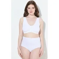 Ulla Popken Bustier Bustier Vorderverschluss Baumwollqualität
