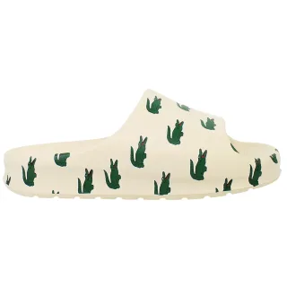 Lacoste Serve Slide 2.0 223 3 SMA Herren Beigefarbene Slipper