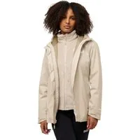 Jack Wolfskin 3-in-1-Funktionsmantel ROTWAND 3IN1 JKT W wasserdichte Außenjacke, wärmende Innenjacke