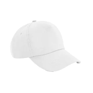 Beechfield - "Authentic" Kappe 5 Segmente für Herren/Damen Unisex (Weiß)