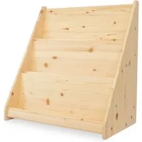 Ehrenkind Bücherregal Kinder Bücherregal mit Kippschutz, Bücherregal Kinderzimmer, Montessori Kinder-Bücherregal 60 cm
