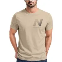 Neverless Print-Shirt Herren T-Shirt Frontprint - Halftone - Baumwollshirt Männer Fashion mit Print